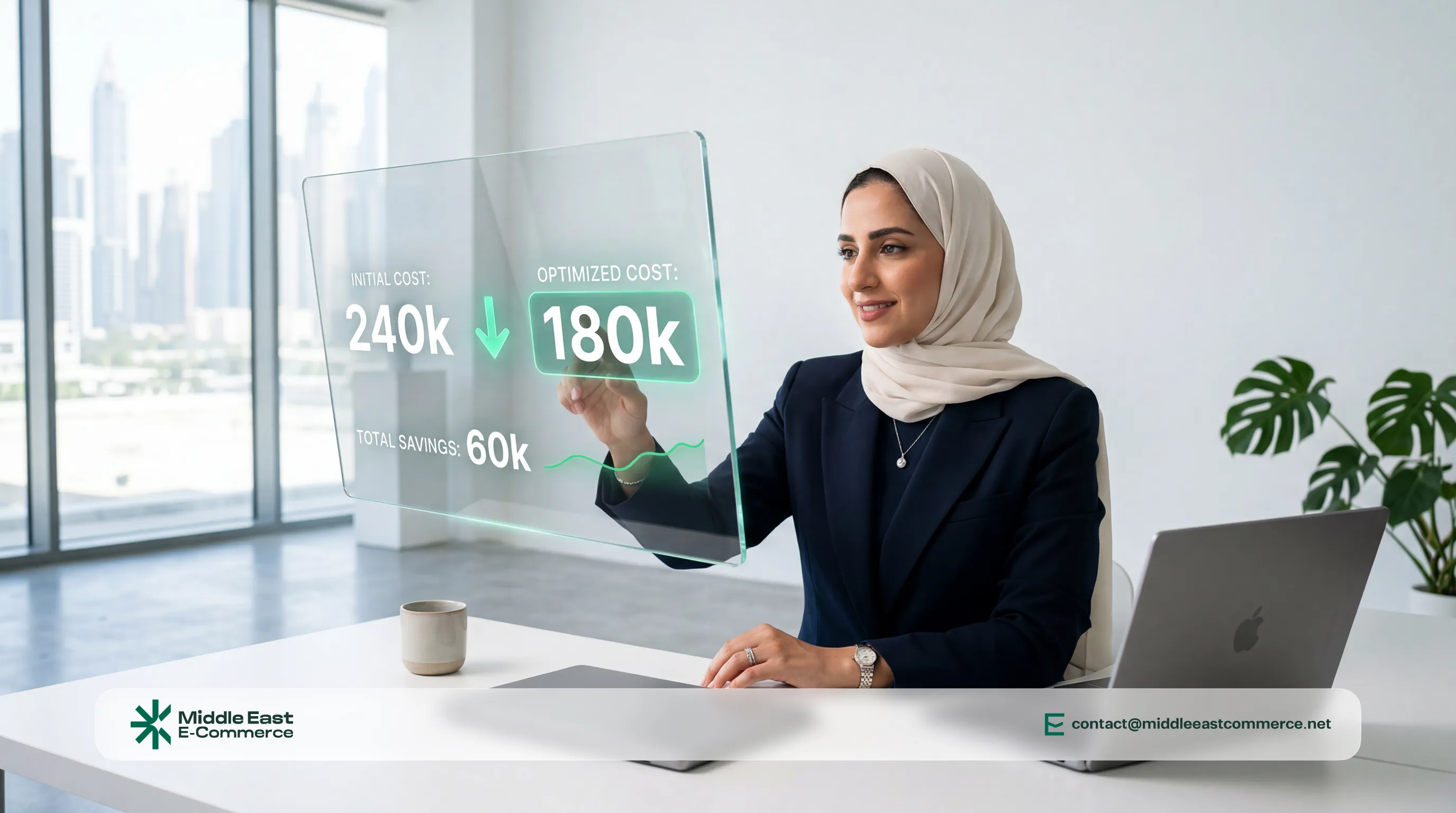 كيف تساعدك منصة ميدل إيست المتكاملة على خفض CAC من الشهر الأول؟